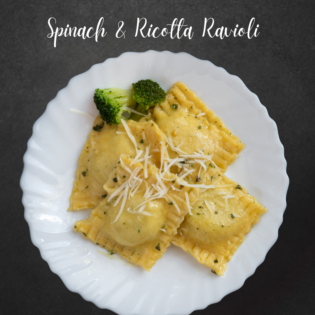 Spinach & Ricotta Ravioli