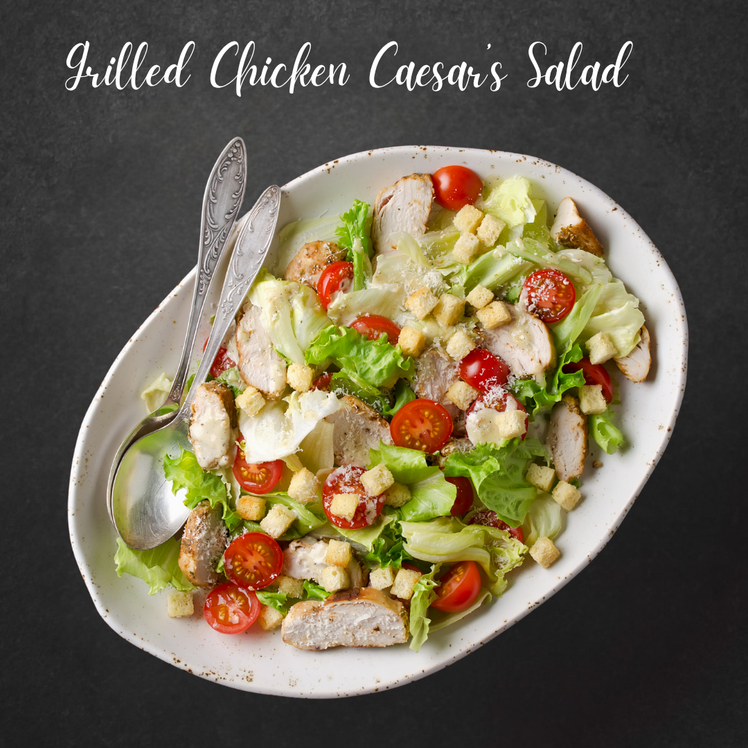 Grilled Chicken Caesar’s Salad 