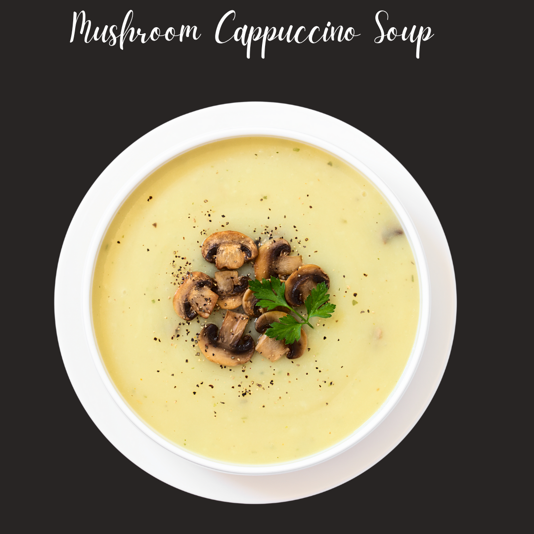 Mushroom Cappuccino Soup